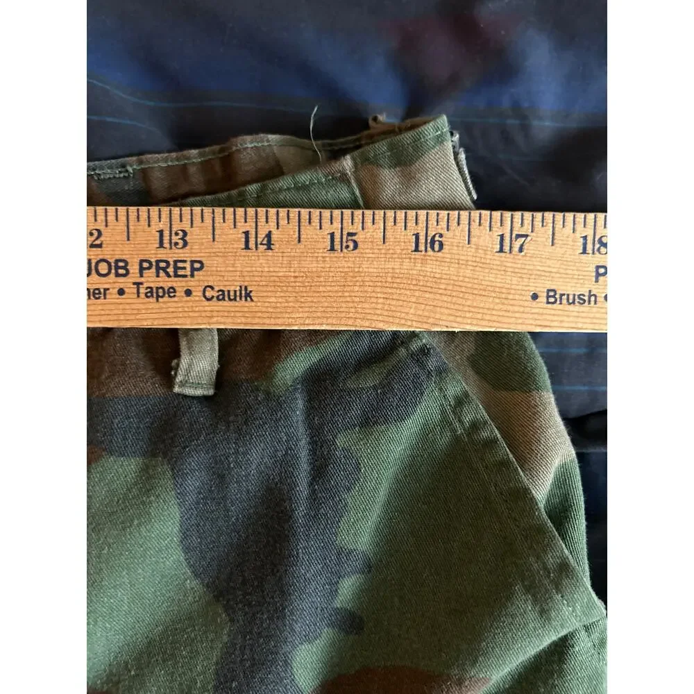 PROPPER Camo Pants Mens Medium Battle Trousers Cargo Button Fly Vintage Utility